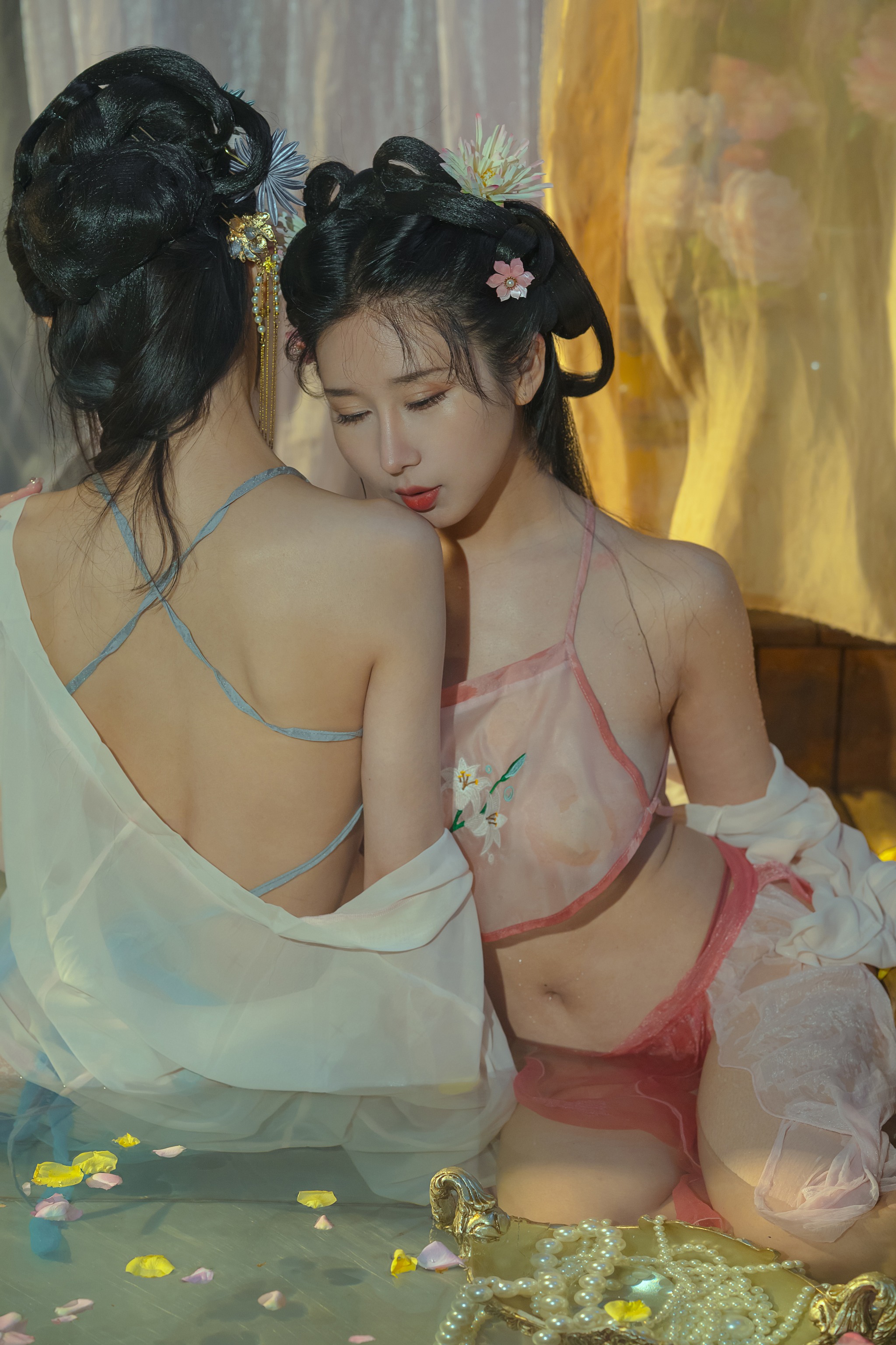 云溪溪 - NO.027 奶桃 N51水池 [42P1V]-XikXak